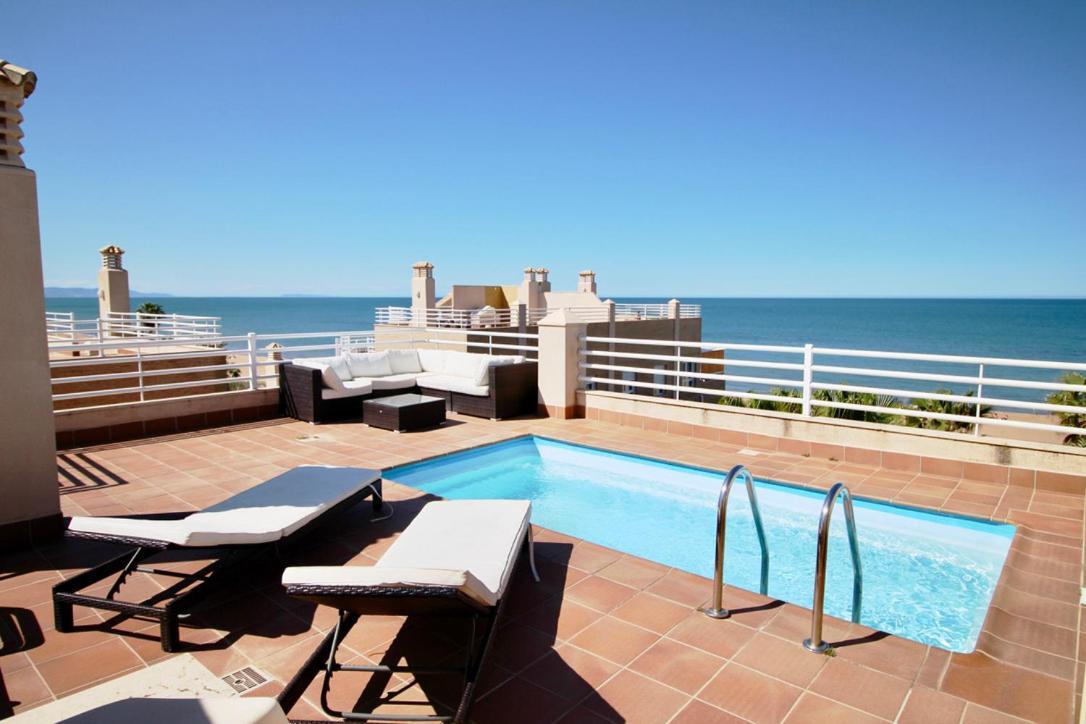 Atico Con Piscina Privada En Primera Linea Lejlighed Dénia Eksteriør billede