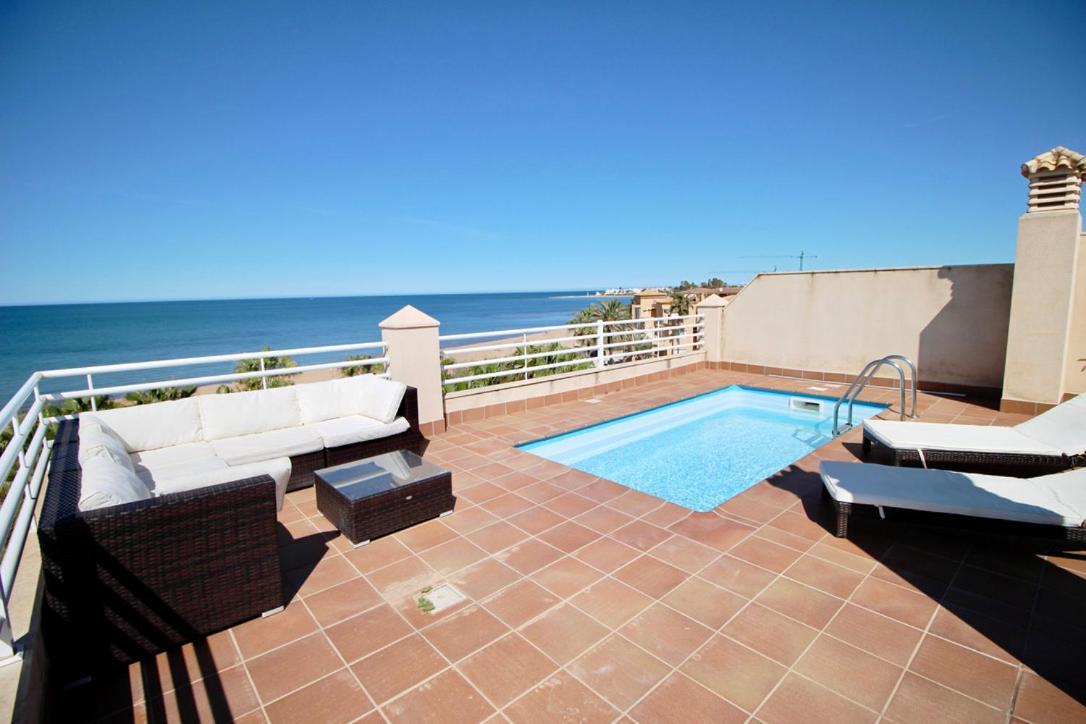 Atico Con Piscina Privada En Primera Linea Lejlighed Dénia Eksteriør billede