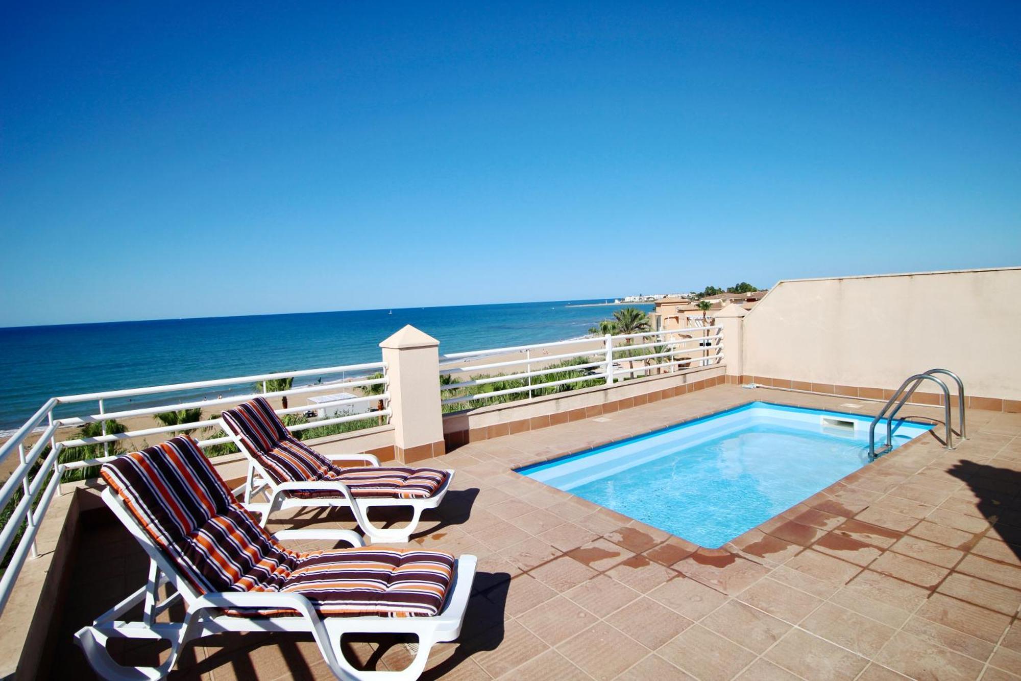Atico Con Piscina Privada En Primera Linea Lejlighed Dénia Værelse billede